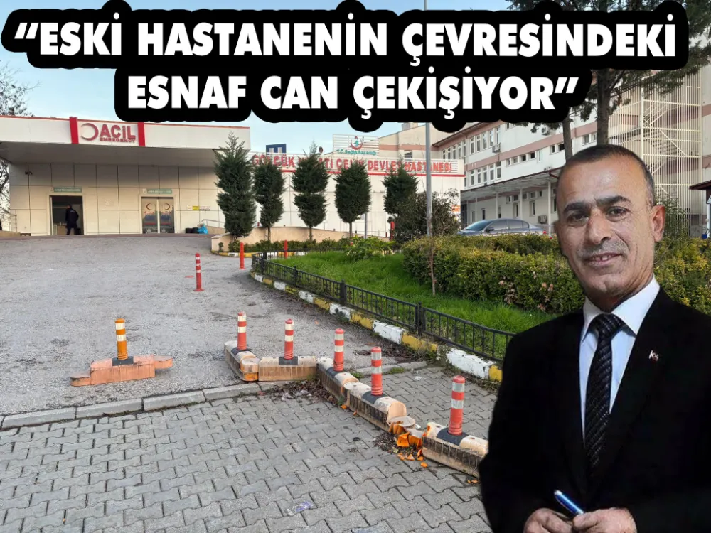Gölcük Esnaf ve Sanatkârlar Odası Başkanı Necmi Kocaman,   “ESKİ HASTANENİN ÇEVRESİNDEKİ ESNAF CAN ÇEKİŞİYOR”