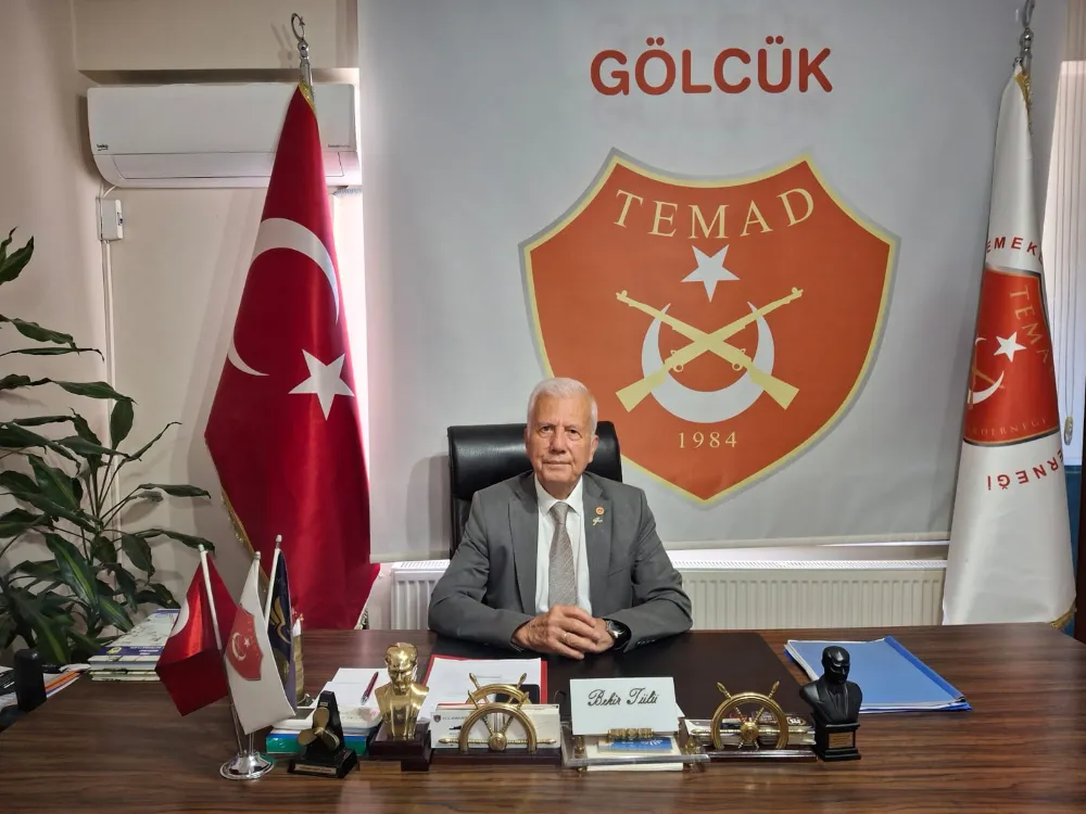 TEMAD Gölcük Şube Başkanı Bekir Tülü:   “13 YIL ÖNCE VERİLEN SÖZLERİN TUTULMASI İÇİN ANKARA’DAYDIK”