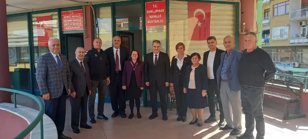 Gölcük Kent Konseyi Başkanı Fatih Bayram ve yürütme kurulu üyelerinden  MUHTARLAR DERNEĞİ VE TEMAD’A ZİYARET 