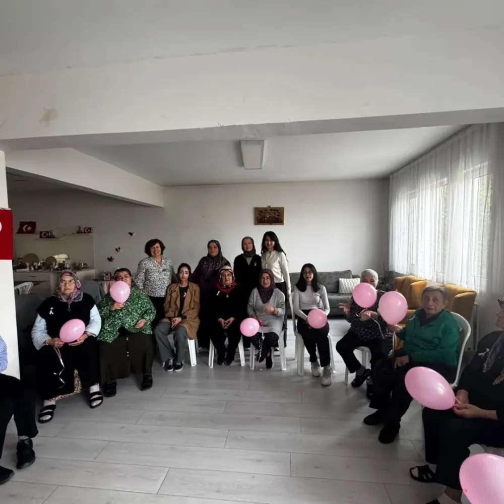 Huzurevi sakinleri ve personeline kanser farkındalık eğitimi verildi