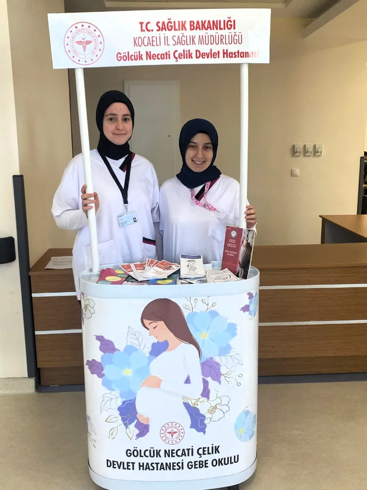 DÜNYA EMZİRME HAFTASI GÖLCÜK NECATİ ÇELİK DEVLET HASTANESİNDE KUTLANDI
