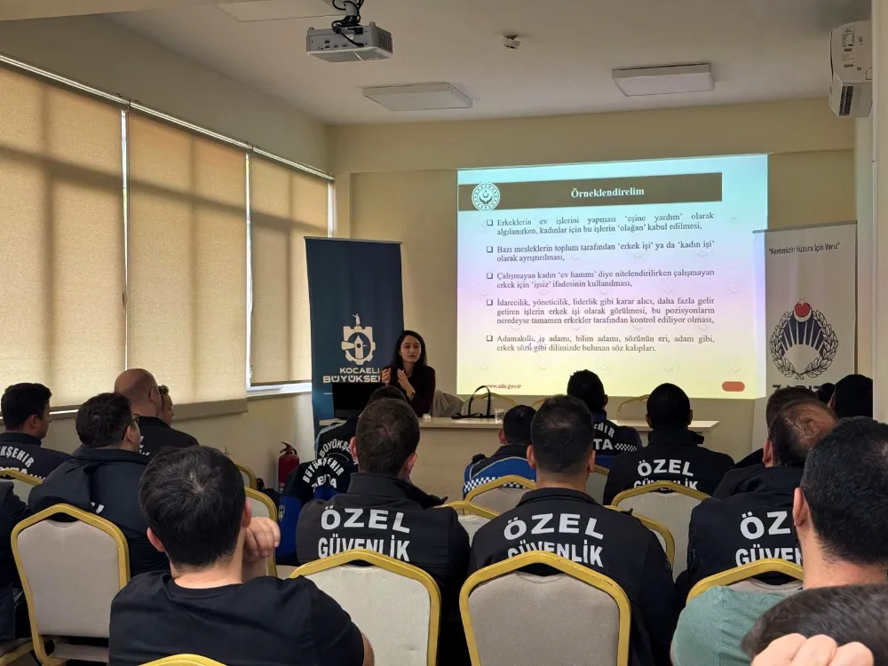 Kocaeli Büyükşehir personeli eğitimlerle gelişiyor; ZABITAYA “ŞİDDET” KONULU SEMİNER