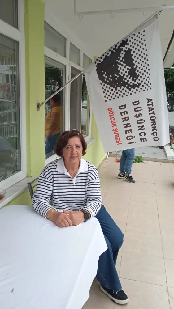 ADD Gölcük Şube Başkan Yardımcısı Nermin Şentürk  “ATAMIZA LAYIK OLMAYA ÇALIŞIYORUZ”