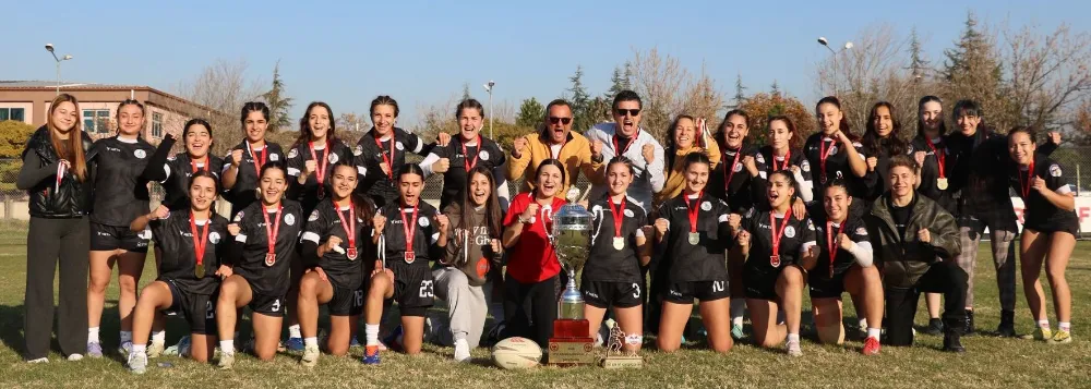 Körfez Gençlerbirliği, ragbide Türkiye şampiyonu oldu