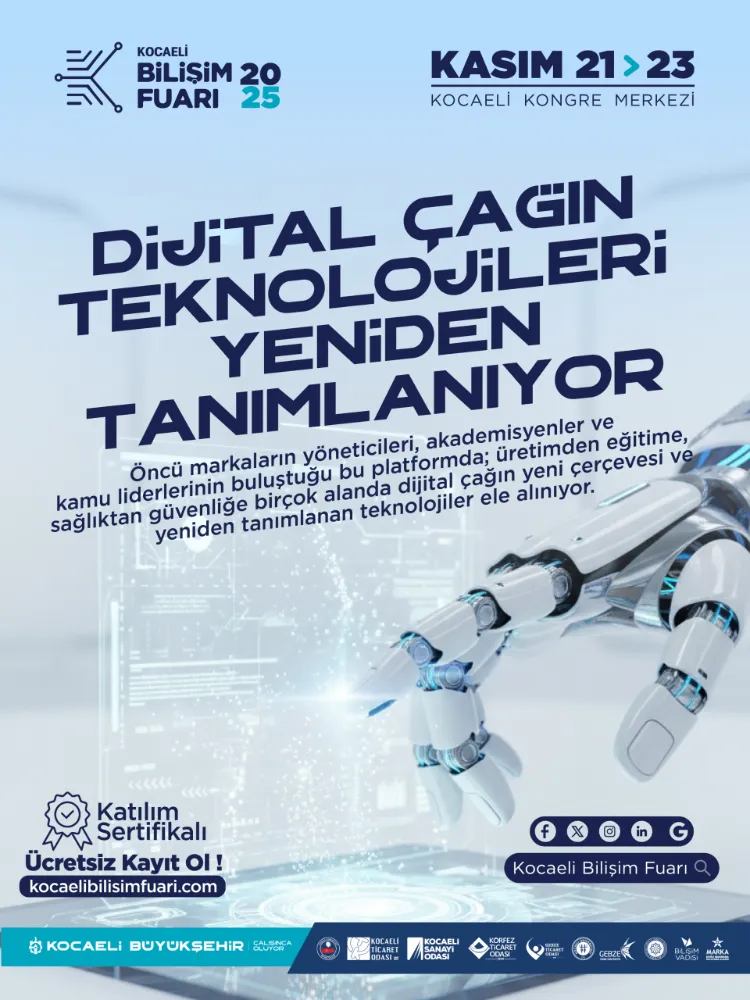 Çağın teknolojileri Kocaeli’de tanımlanıyor