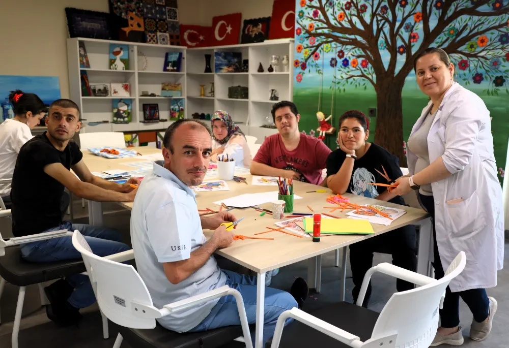 Gonca’da sanatla özgüven kazanıyorlar