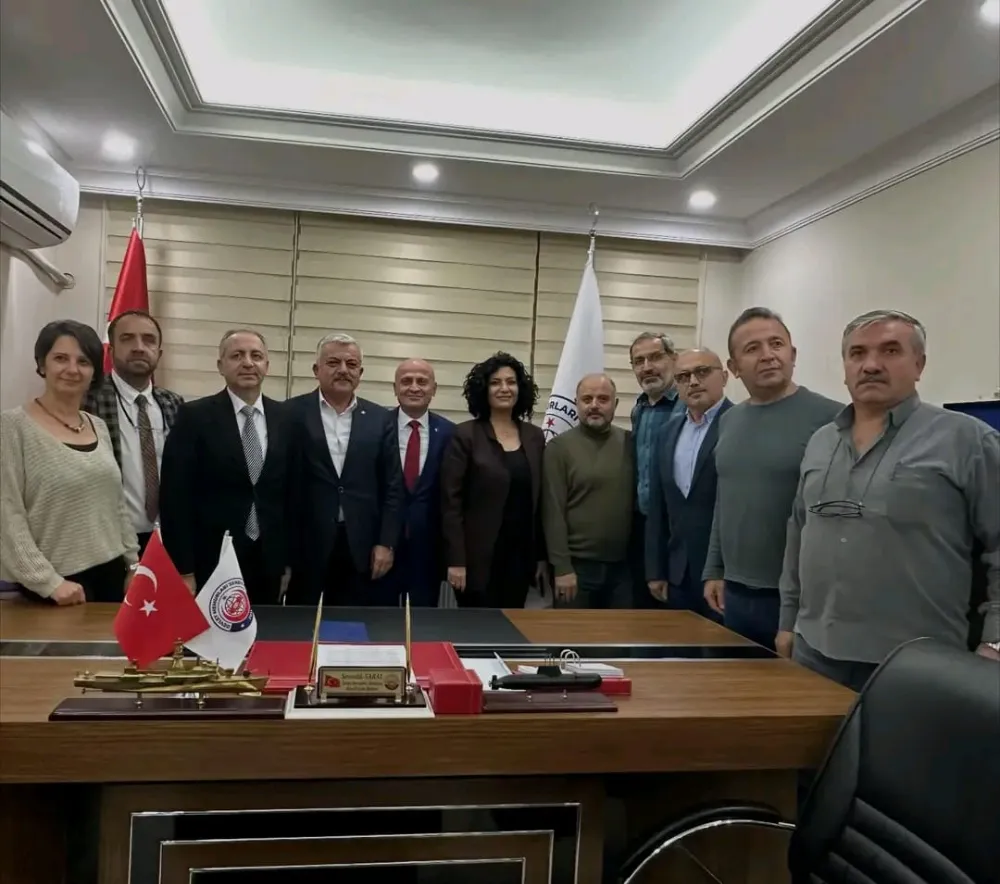 MHP İl ve İlçe yönetiminden   DEVLET MEMURLARI SENDİKASI’NA ZİYARET