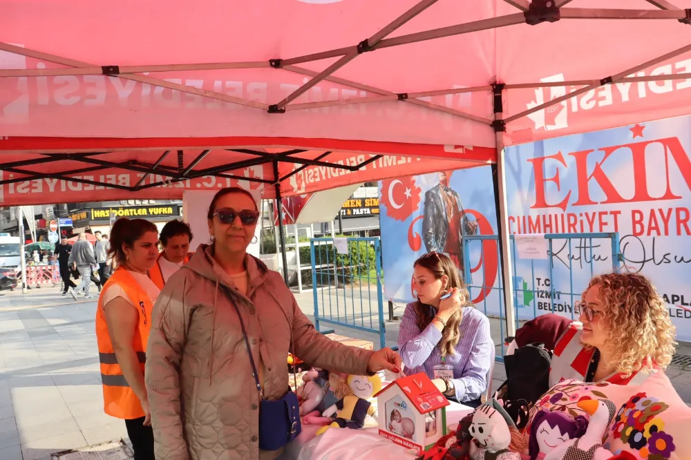 İzmit Belediyesi ve LÖSEV el ele: Lösemili çocuklar için umut standı