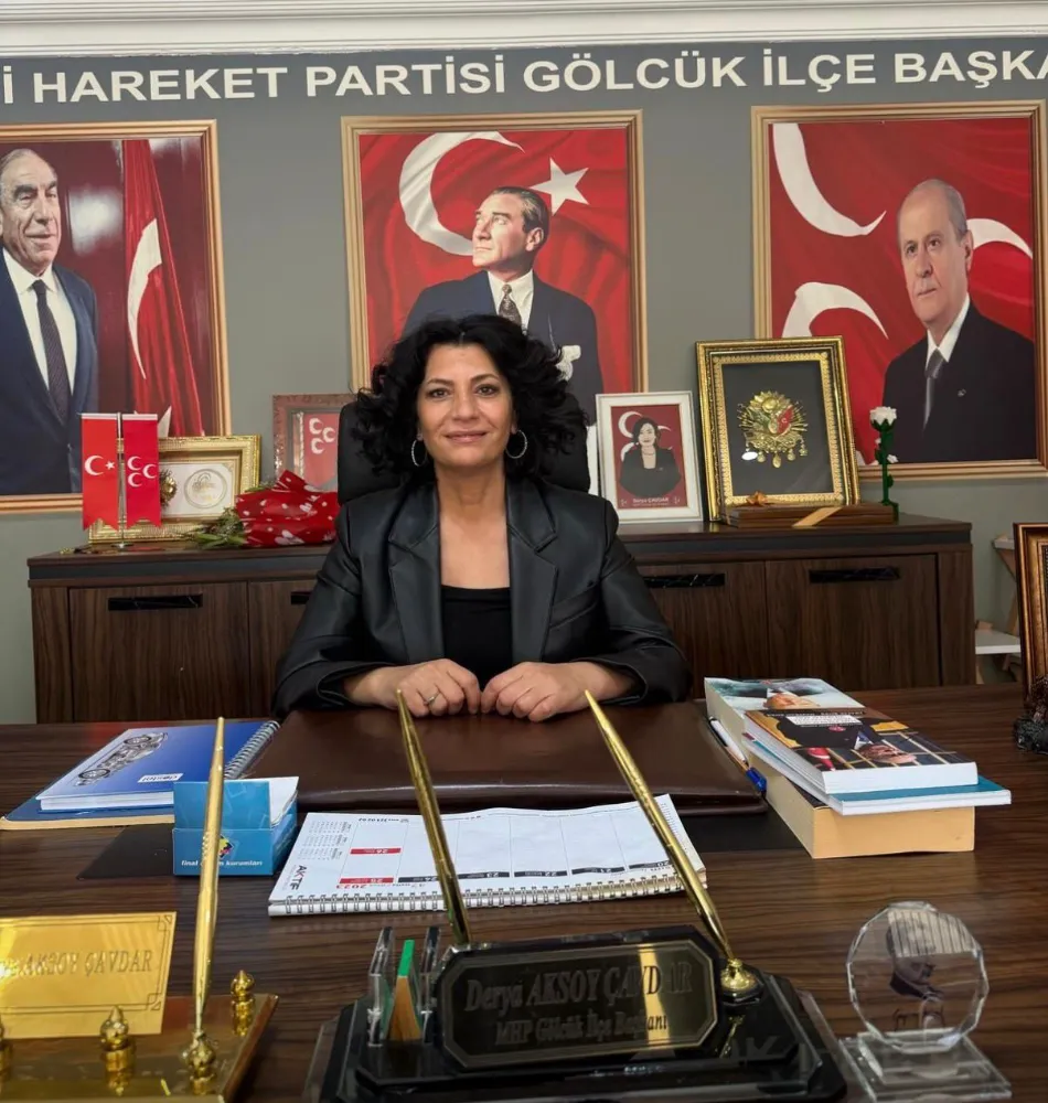   MHP Gölcük İlçe Başkanı Derya Çavdar,    “GÖLCÜK’ÜN HER KAZANIMININ YANINDAYIZ”