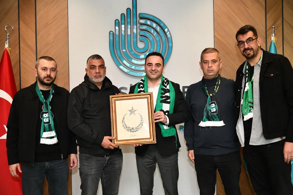 Başkan Özlü, Hodri Meydan’ı Ağırladı