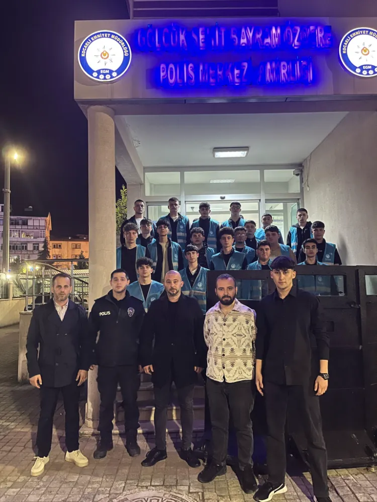 Ülkü Ocaklarından Merkez Karakoluna ziyaret    ÖZGÜLER, “TÜRK EMNİYET TEŞKİLATIMIZ DOSTA GÜVEN, DÜŞMANA KALKANDIR”
