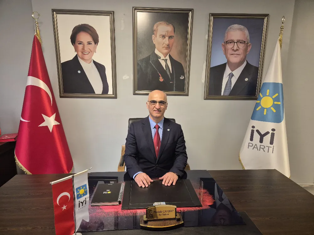 İYİ Parti İlçe Başkanı Mustafa Çalışkan,  “1 MAYIS, BARIŞ, DOSTLUK, KARDEŞLİK GÜNÜDÜR”