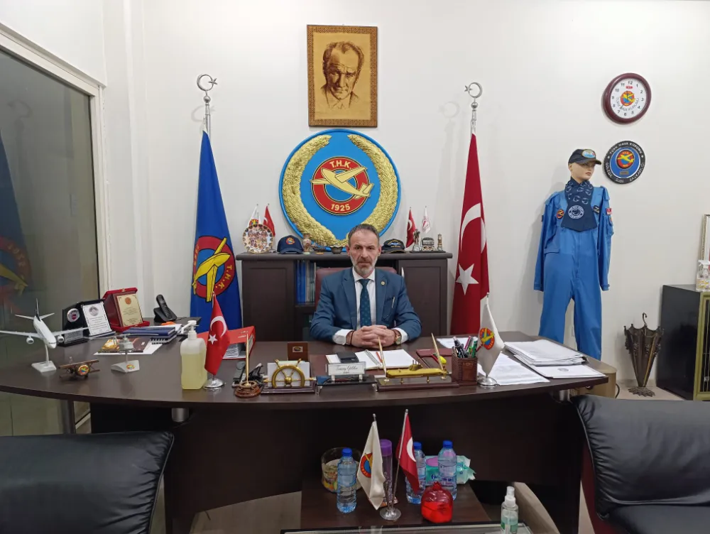 THK Gölcük şube Başkanı Tuncay Yıldız,  “KURBAN DERİLERİ İLE TÜRK HAVACILIĞINA DESTEK OLACAĞIZ”
