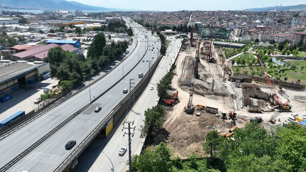 “Körfezray Metro Projesi”nde her ilçede hummalı bir çalışma var;  KÖRFEZRAY METRO PROJESİ HIZ KESMİYOR