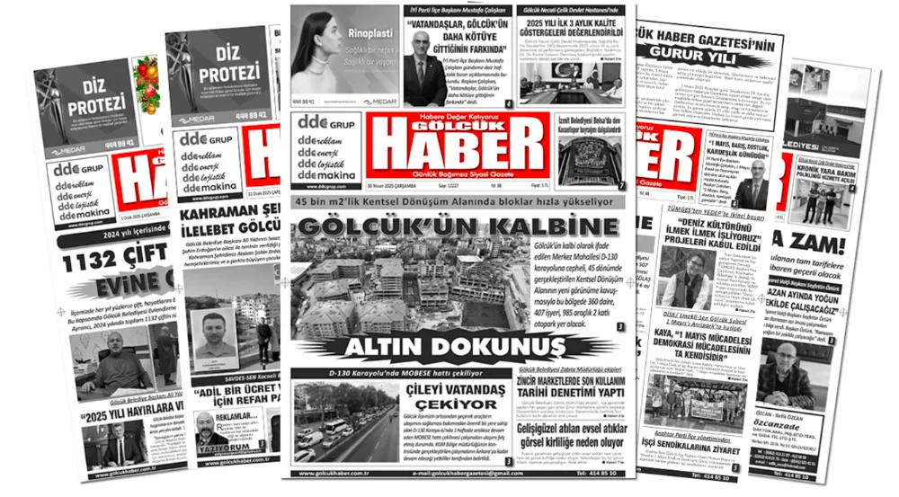 GÖLCÜK HABER GAZETESİ’NİN 39. GURUR YILI