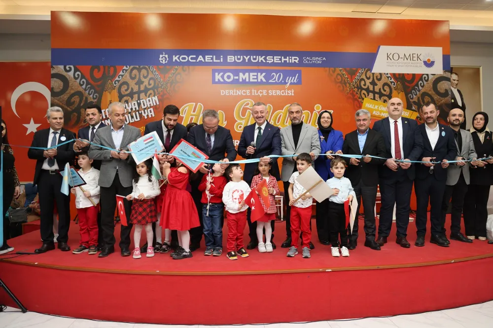 KO-MEK ilçe sergileri tam sürat
