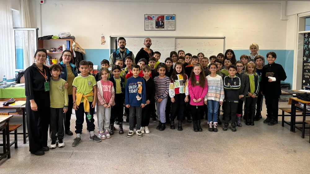 Kocaeli Büyükşehir’in sıfır atık eğitimleri okullarda tüm hızıyla sürüyor;  SIFIR ATIK BİLİNCİ KOCAELİ’Nİ SARIYOR