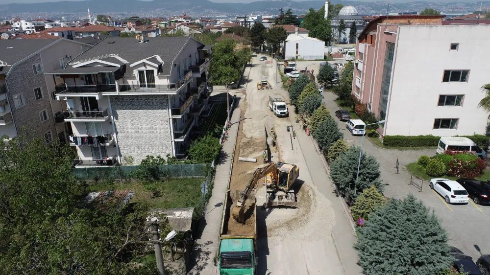 Çiftlik Mahallesi’nde alt yapı çalışmaları tüm hızıyla devam ediyor