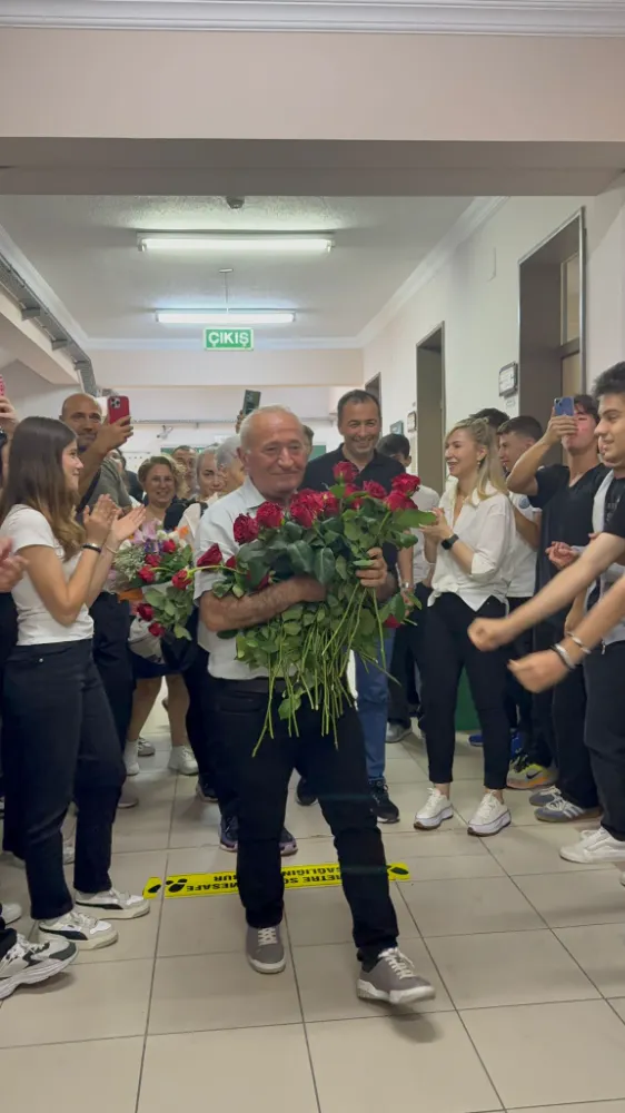 Gölcük Fen Lisesi’nin emektar öğretmeni Celal Doğan   EMEKLİ OLDU