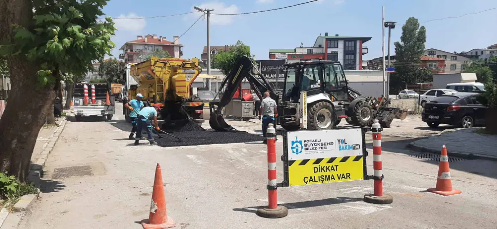 Büyükşehir sahada, yollar 7/24 güvende