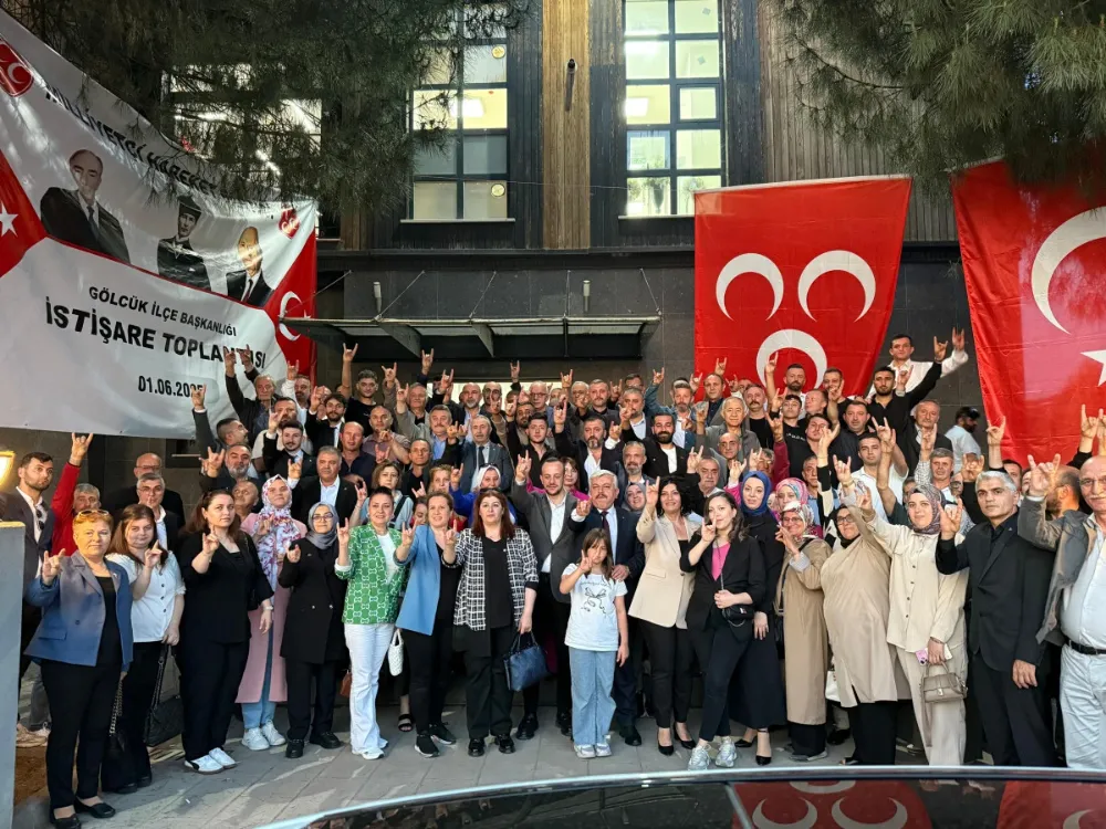 MHP Gölcük’te Güç Gösterisi Yaptı  TEŞKİLAT İSTİŞARE TOPLANTISINDA KENETLENDİ