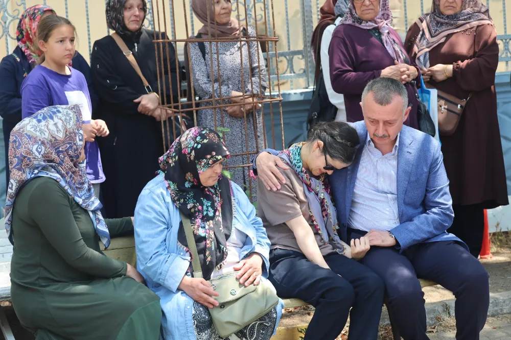 Büyükakın, Gülşah’ı en acı  gününde de yalnız bırakmadı