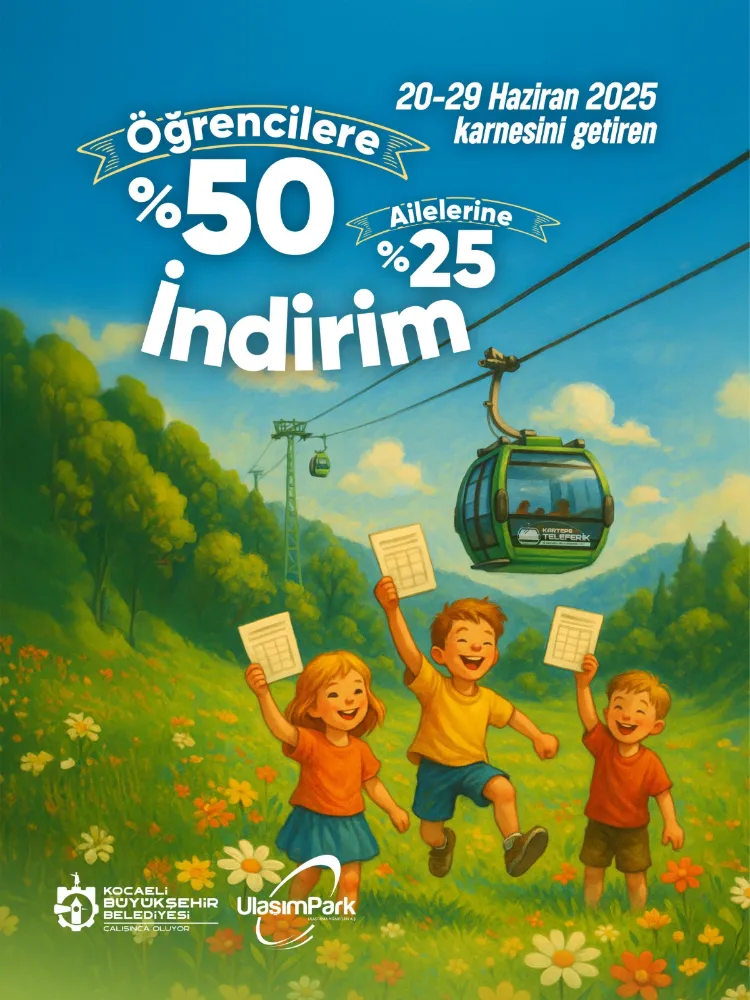  Karne sevincini Kartepe Teleferik’te yaşa