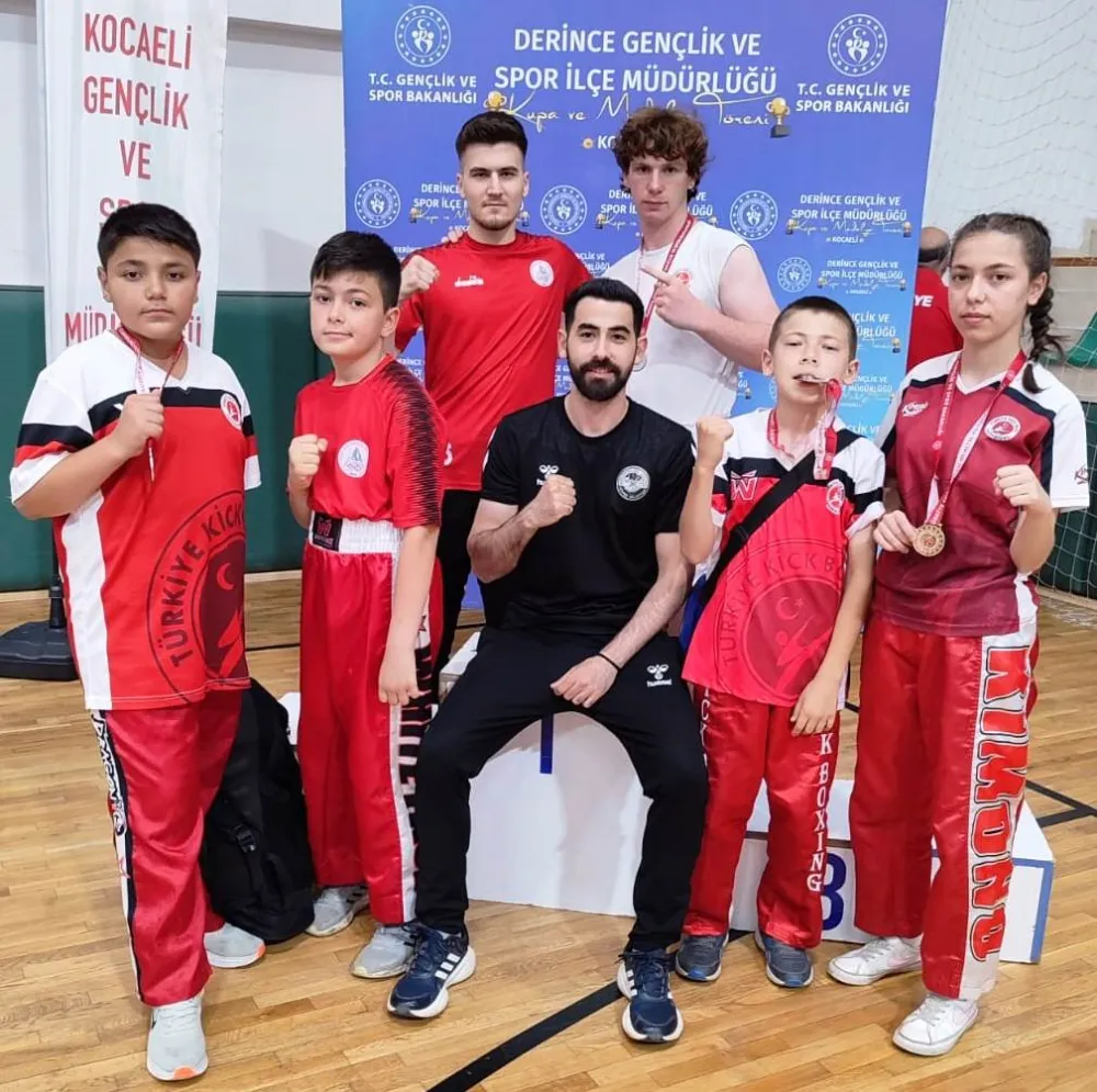 Körfez Gençlerbirliği Spor Kulübü sporcularından üstün başarı   6 SPORCU MADALYA KÜRSÜSÜNE ÇIKTI