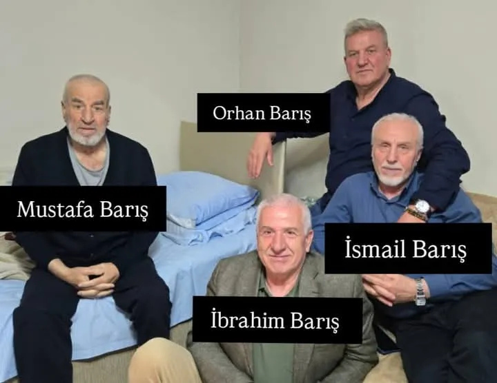 Barış Ailesinin acı günü  MUSTAFA BARIŞ VEFAT ETTİ
