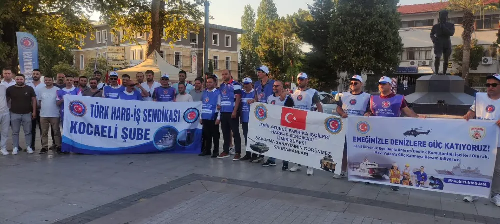 Türk Harb-İş Sendikası üyelerinin Ankara’ya Hak, Emek ve Adalet Yürüyüşü devam ediyor