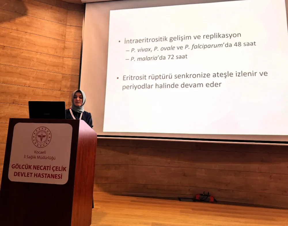 GÖLCÜK NECATİ ÇELİK DEVLET HASTANESİ’NDE SITMA EĞİTİMİ DÜZENLENDİ
