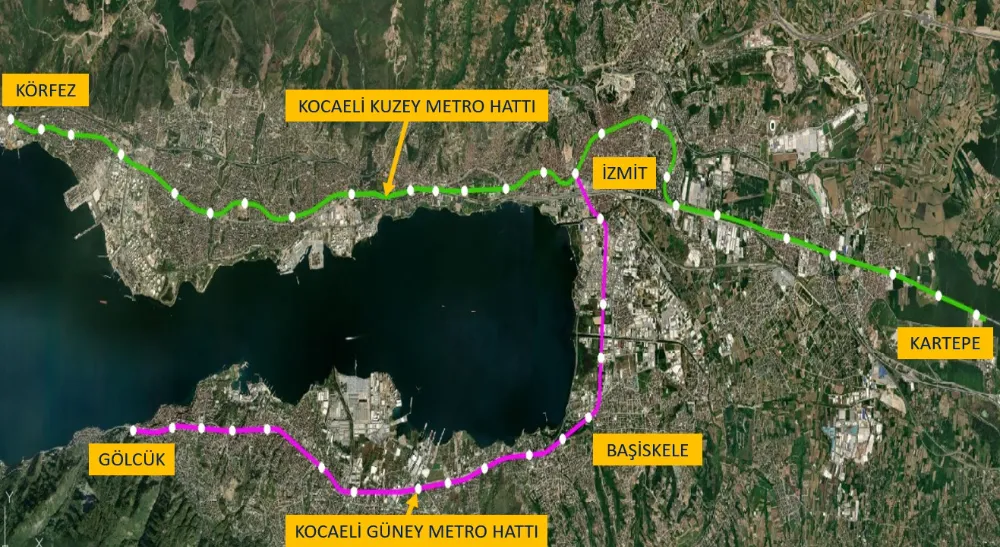Büyükşehir, Kocaeli’nin geleceğini raylarla şekillendiriyor; Güney Metro Hattı için projelendirme ihalesi yapılacak