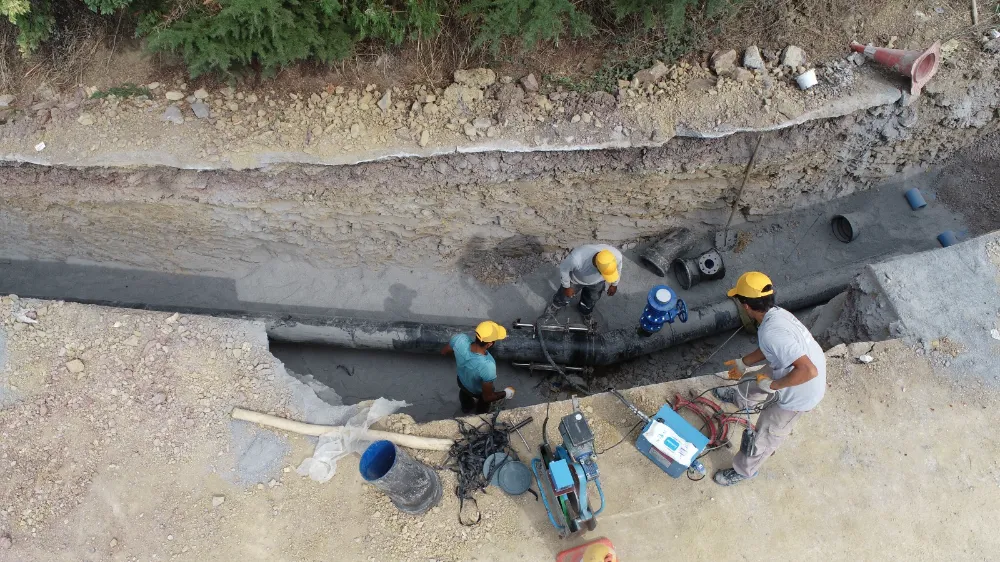 Toromanlar’da 2 etap tamam, 3. etap çalışmaları başladı;  BÜYÜKŞEHİR’DEN TARIMA CAN SUYU
