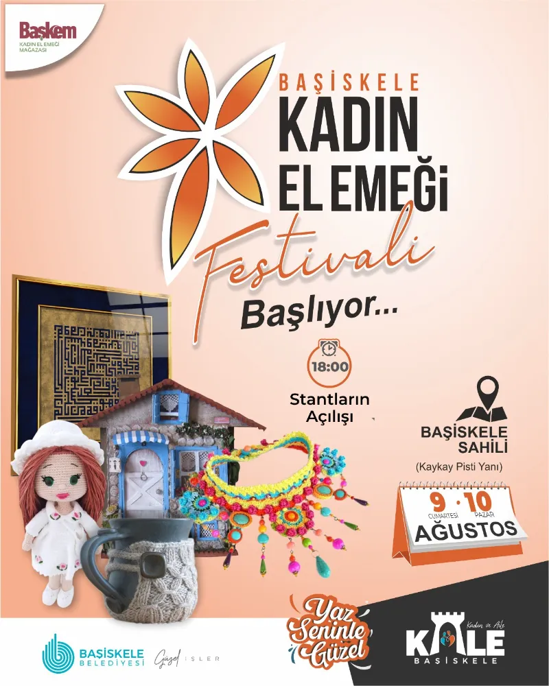 Yaz Etkinliklerinde Sıra Başiskele Kadın El Emeği Festivali’nde 