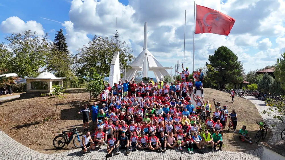 Doğa, tarih ve pedallar Kocaeli’de buluştu;  BU FESTİVALDE PEDALLAR GAZZE İÇİN ÇEVRİLDİ