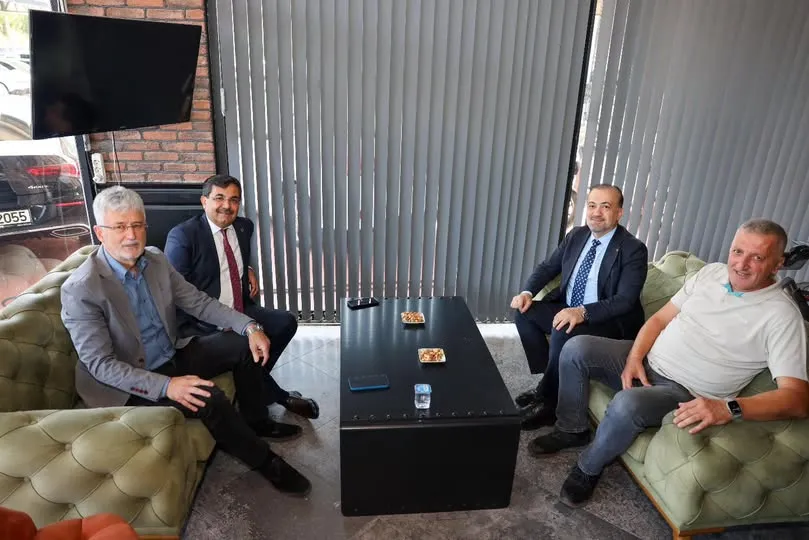 AK Parti İl Başkanı Talus’tan Mehmet Ellibeş’e anlamlı ziyaret