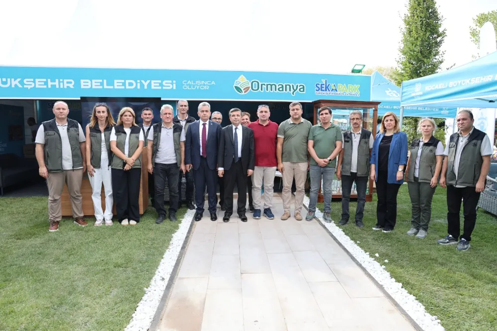Yeşilin kalbinin attığı fuara Büyükşehir damgası