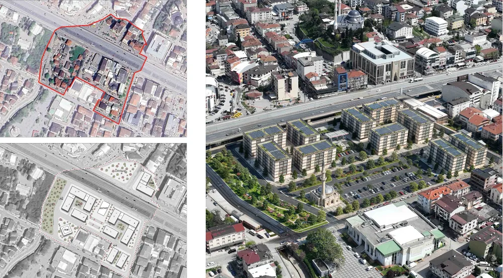 Körfez Viyadüğü’nün   altı-üstü dönüşecek
