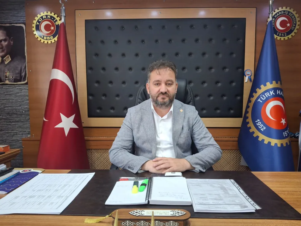 Türk Harb İş Kocaeli Şube Başkanı Şakir Akçer  