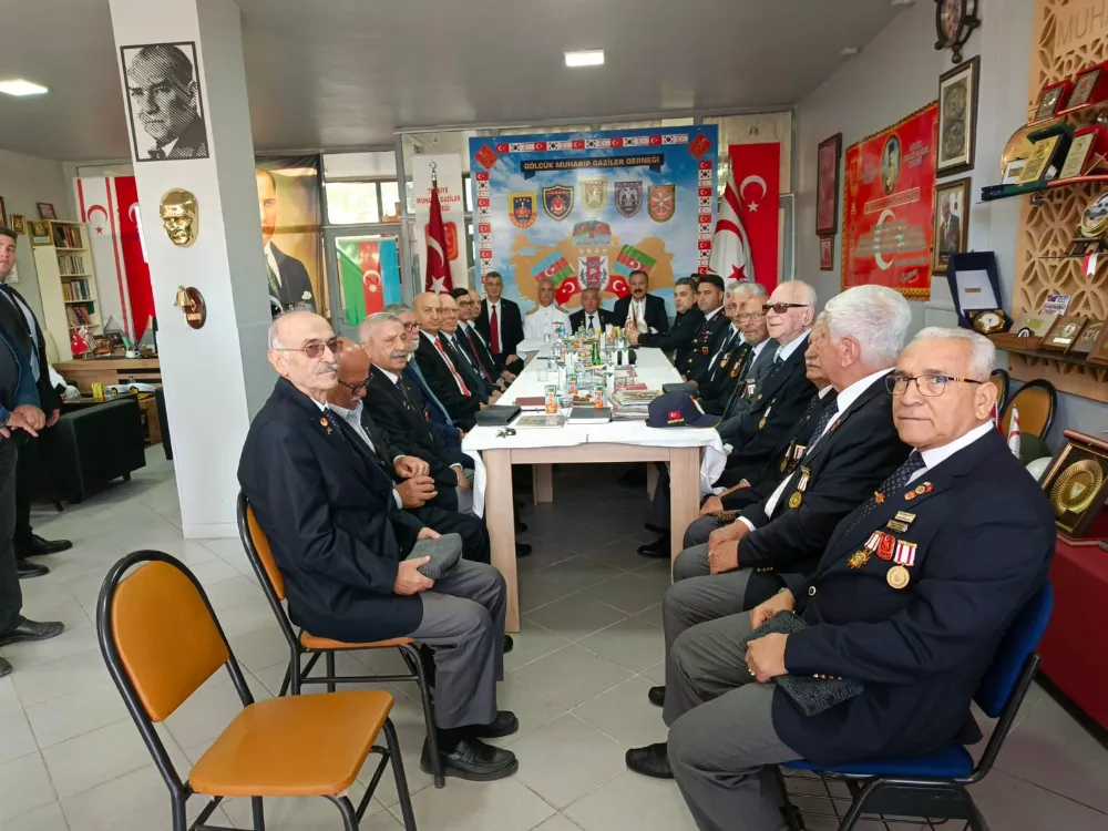 GAZİLER DERNEĞİ, 19 EYLÜL’DE PROTOKOL ÜYELERİNİ AĞIRLADI