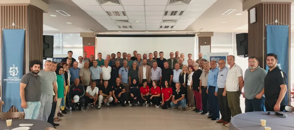 Kocaeli’de muhtarlara üç boyutlu eğitim