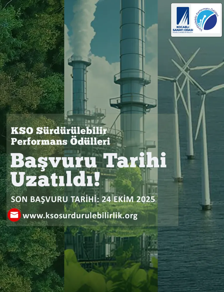 KSO Sürdürülebilir Performans Ödülleri için başvurular uzatıldı