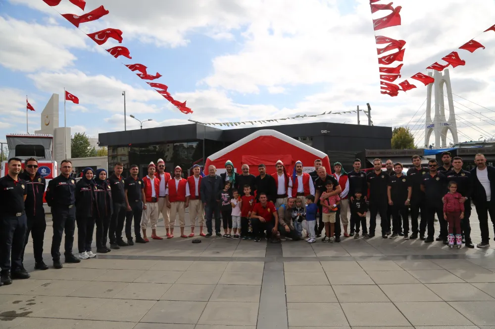 Büyükşehir’in alev savaşçıları 311.yılı kutluyor;  BÜYÜKŞEHİR İTFAİYESİ’NİN GURUR GÜNÜ