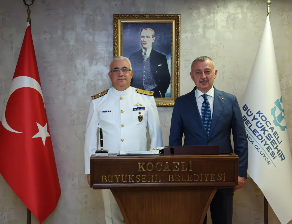 Garnizon Komutanı’ndan   Başkan Büyükakın’a iadei ziyaret
