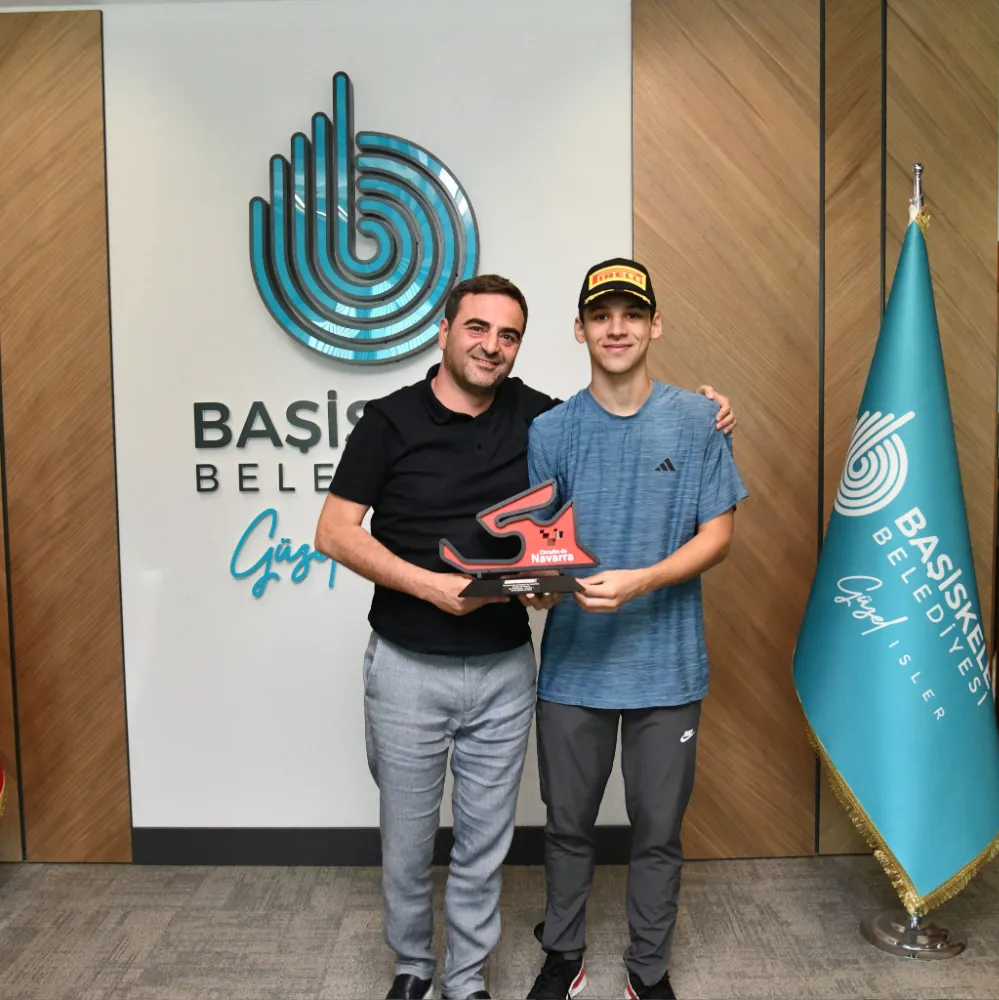  Başkan Özlü, Milli Sporcu Kadir Erbay’ı Ağırladı