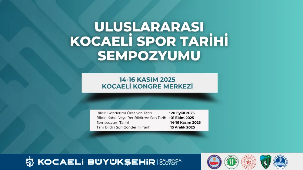 Büyükşehir, Kocaeli’nin spor tarihini kapsamlı bir şekilde ele alacak; KOCAELİ’NİN SPOR TARİHİ BU SEMPOZYUMDA