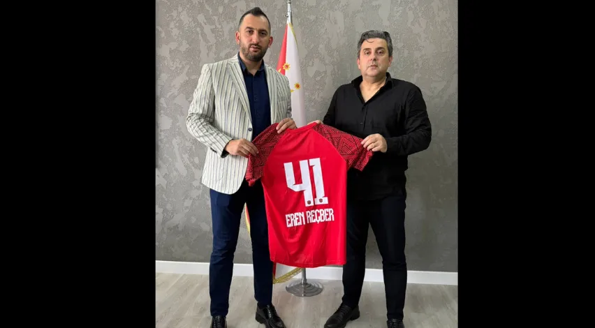 Gölcükspor’dan Emniyet Müdürü Eren Reçber’e ziyaret